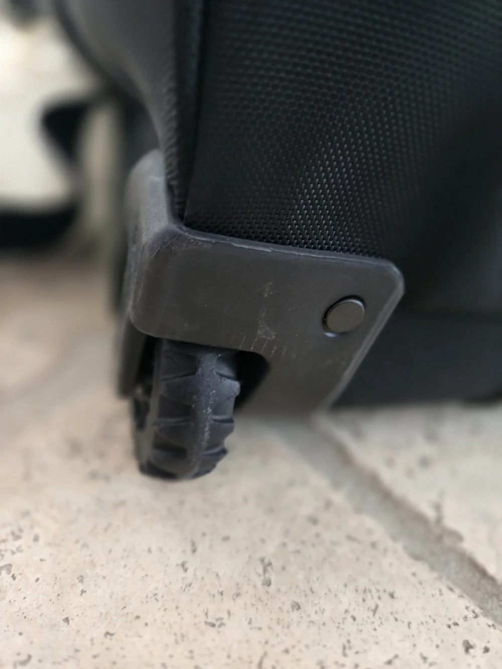 Black Rolling Backpack - Travel Carry-On